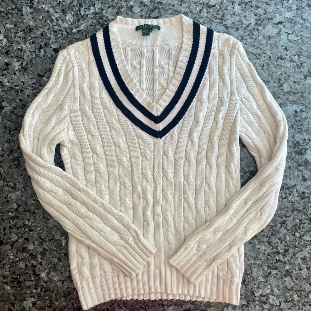 Ralph Lauren cable knit sweater